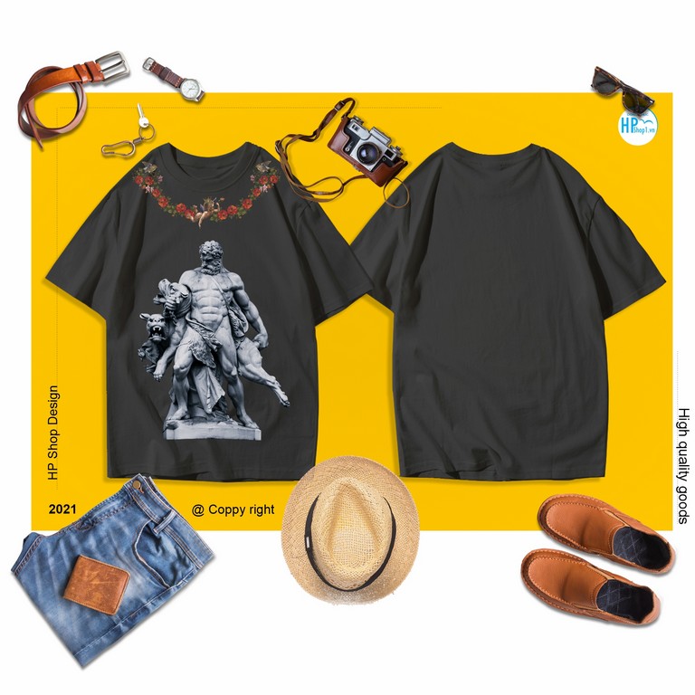 Áo thun Unisex chất cotton 100%